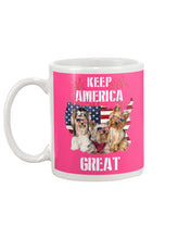 Load image into Gallery viewer, Keep America Great Yorkshire Terrier Gift For Dog Lovers Mug