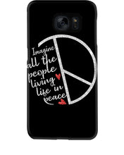 Load image into Gallery viewer, Image All The People Living Life In Peace Custom Design For Friends Phone case