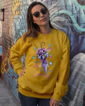 Load image into Gallery viewer, Butterflies Find Joy In The Journey Gift For Daughter Sweatshirt