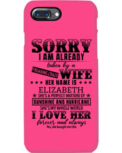 Load image into Gallery viewer, Gift For Husband I Love Here Forever And Always Phone case