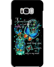 Load image into Gallery viewer, Butterfly Close My Eyes And Hug You Gift For Women Phone case