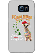 Load image into Gallery viewer, A True Friend Loves Paws On My Heart Gift For Dog Lovers Phone case