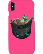 Load image into Gallery viewer, Lovely Phone Case Turtle In Your Pocket Gift For Turtle Lovers Phone case