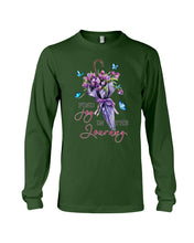 Load image into Gallery viewer, Butterflies Find Joy In The Journey Gift For Daughter Unisex Long Sleeve