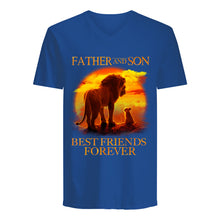Load image into Gallery viewer, Father And Son Best Friends Forever Gift For Son Guys V-Neck