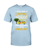 Load image into Gallery viewer, I Often Think Of Skipping School Gift For Kids Guys Tee
