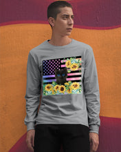 Load image into Gallery viewer, Cute Phone Case Sunflowers Gift For Cat Lovers Unisex Long Sleeve