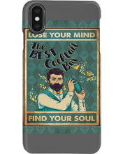 Load image into Gallery viewer, Lose Your Mind Find Your Soul Gift For Bartender Phone case