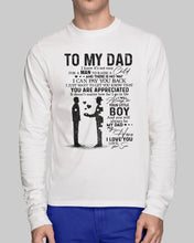 Load image into Gallery viewer, Giving For Dad Let You Know You're Appreciated Custom Design Unisex Long Sleeve