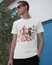 Load image into Gallery viewer, Gift For Dog LoversChesapeake Bay Retriever With Peonies Guys Tee