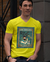 Load image into Gallery viewer, Lose Your Mind Find Your Soul Gift For Bartender Guys V-Neck