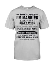 Load image into Gallery viewer, I'm Married To June Freaking Sexy Wife Trending For Birthday Gift Guys Tee