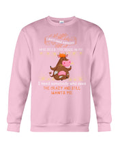 Load image into Gallery viewer, Cow I Need Somebody Who Sees The Crazy And Still Wants Me Sweatshirt