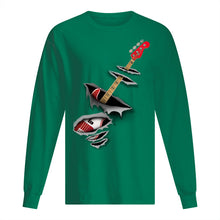 Load image into Gallery viewer, Funny Bass Inside Gift For Music Lovers Unisex Long Sleeve