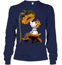 Load image into Gallery viewer, Elephant Sunflower Special Custom Design For Cute Girls Unisex Long Sleeve