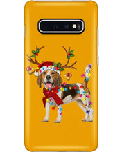 Load image into Gallery viewer, Beagle Gorgeous Reindeer Xmas Lights Gift For Dog Lovers Phone case