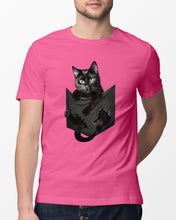 Load image into Gallery viewer, Cat In Your Front Pocket Perfect Gift For Friends Who Loves Cat Guys Tee