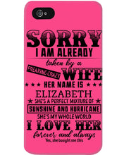 Load image into Gallery viewer, Gift For Husband I Love Here Forever And Always Phone case