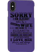 Load image into Gallery viewer, Gift For Husband I Love Here Forever And Always Phone case