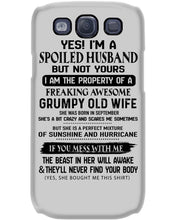 Load image into Gallery viewer, A Soiled Husband Of A September Freaking Awesome Wife Birthday Gift Phone case
