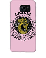 Load image into Gallery viewer, Gift For Cassie Girl The Soul Of A Mermaid Phone case