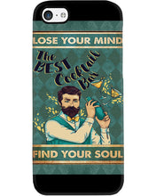 Load image into Gallery viewer, Lose Your Mind Find Your Soul Gift For Bartender Phone case