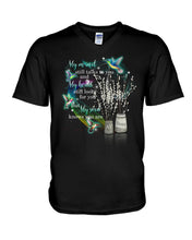 Load image into Gallery viewer, Hummingbird You Are At Peace Gift For Birds Lovers Guys V-Neck