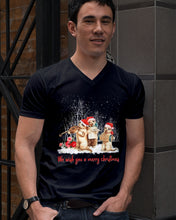 Load image into Gallery viewer, Cats We Wish You A Merry Christmas Gift For Cat Lovers Guys V-Neck