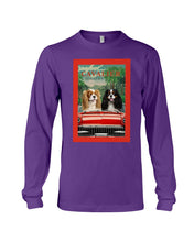 Load image into Gallery viewer, Cavalier Happy Holiday Gift For Dog Lovers Unisex Long Sleeve