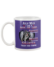 Load image into Gallery viewer, July Man Son Of God Birthday Meaningful Gift For Men Mug