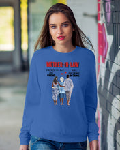 Load image into Gallery viewer, Daughter In Law's Best Friend Son's Best Partner In Crime Gift For Mom In Law Sweatshirt