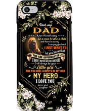 Load image into Gallery viewer, Lion Gift For Papa You'll Always My Dad My Hero Custom Design Phone case