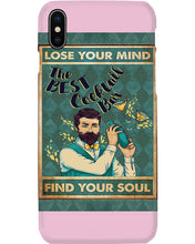 Load image into Gallery viewer, Lose Your Mind Find Your Soul Gift For Bartender Phone case