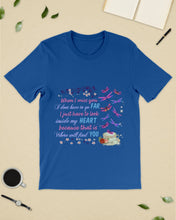 Load image into Gallery viewer, Butterflies When I Miss You I Just Have To Look Inside My Heart Gift For Lover Guys Tee