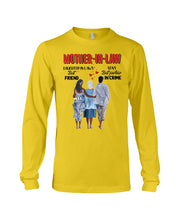 Load image into Gallery viewer, Daughter In Law's Best Friend Son's Best Partner In Crime Gift For Mom In Law Unisex Long Sleeve