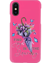 Load image into Gallery viewer, Butterflies Find Joy In The Journey Gift For Daughter Phone case