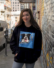 Load image into Gallery viewer, Border Collie In Denim Pocket Gift For Dog Lovers Hoodie