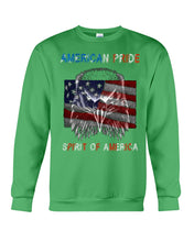 Load image into Gallery viewer, Eagle American Pride Spirit Of America Gift For American People Sweatshirt