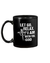 Load image into Gallery viewer, Let You Relax I Am With You Gray Background Mug