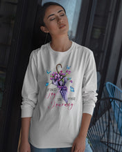 Load image into Gallery viewer, Butterflies Find Joy In The Journey Gift For Daughter Unisex Long Sleeve