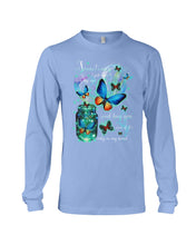 Load image into Gallery viewer, Butterfly Close My Eyes And Hug You Gift For Women Unisex Long Sleeve