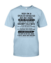 Load image into Gallery viewer, A Soiled Husband Of A September Freaking Awesome Wife Birthday Gift Guys Tee