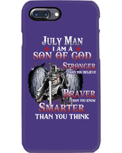 Load image into Gallery viewer, July Man Son Of God Birthday Meaningful Gift For Men Phone case