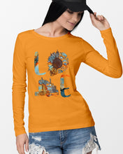 Load image into Gallery viewer, Love Trucker Simple Unique Custom Design For Personalized Job Gift Unisex Long Sleeve