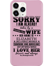 Load image into Gallery viewer, Gift For Husband I Love Here Forever And Always Phone case