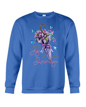 Load image into Gallery viewer, Butterflies Find Joy In The Journey Gift For Daughter Sweatshirt