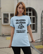 Load image into Gallery viewer, Grandma And Grandson A Bond That Can't Be Broken Custom Design Guys Tee