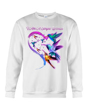 Load image into Gallery viewer, Hummingbirds Heart Shaped I Am A Simple Woman Gift For Mom Sweatshirt