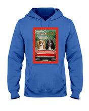 Load image into Gallery viewer, Cavalier Happy Holiday Gift For Dog Lovers Hoodie