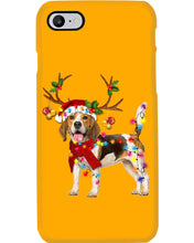 Load image into Gallery viewer, Beagle Gorgeous Reindeer Xmas Lights Gift For Dog Lovers Phone case
